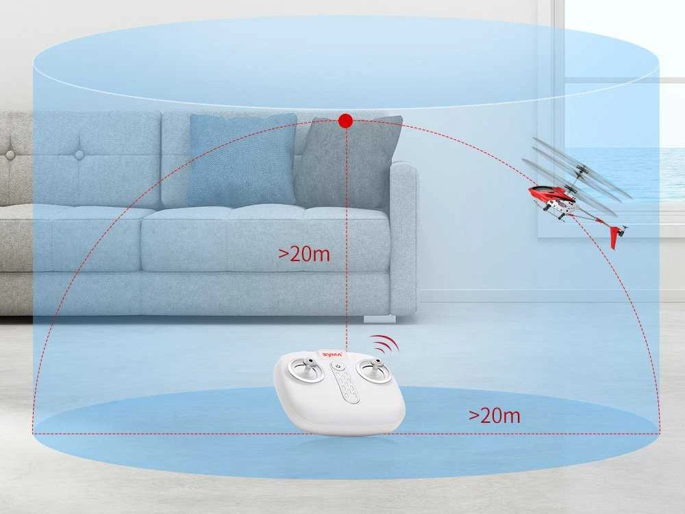 Jokomisiada Syma Helicopter S107H nuotolinio valdymo pultas 2,4 GHz RC0544