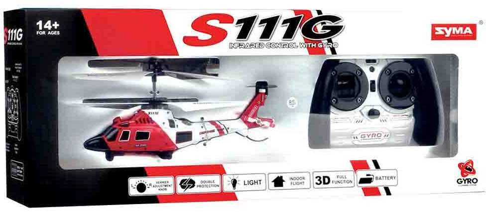 Jokomisiada Syma S111G helicopter with RC0541 remote control