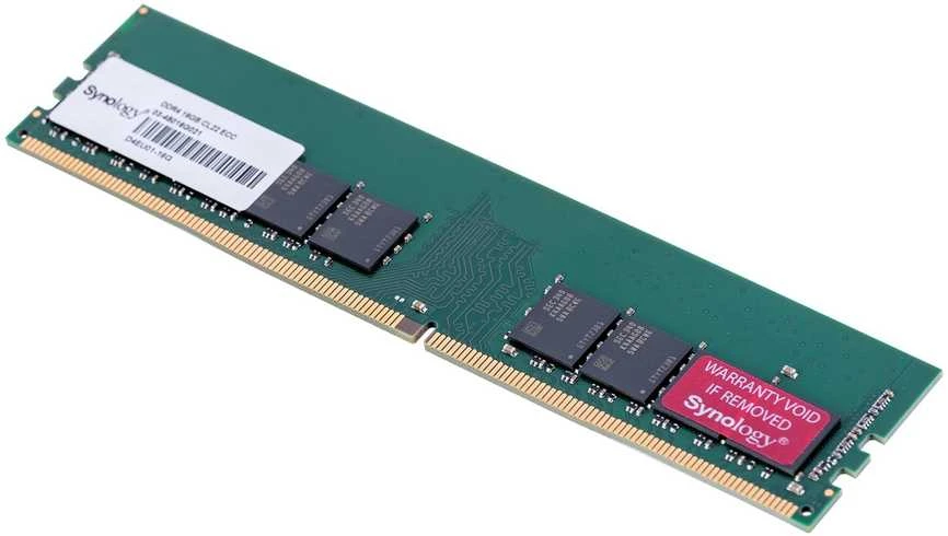 RAM „Synology D4EU01-16G“ atminties modulis 16 GB 1 x 16 GB DDR4 2666 MHz ECC