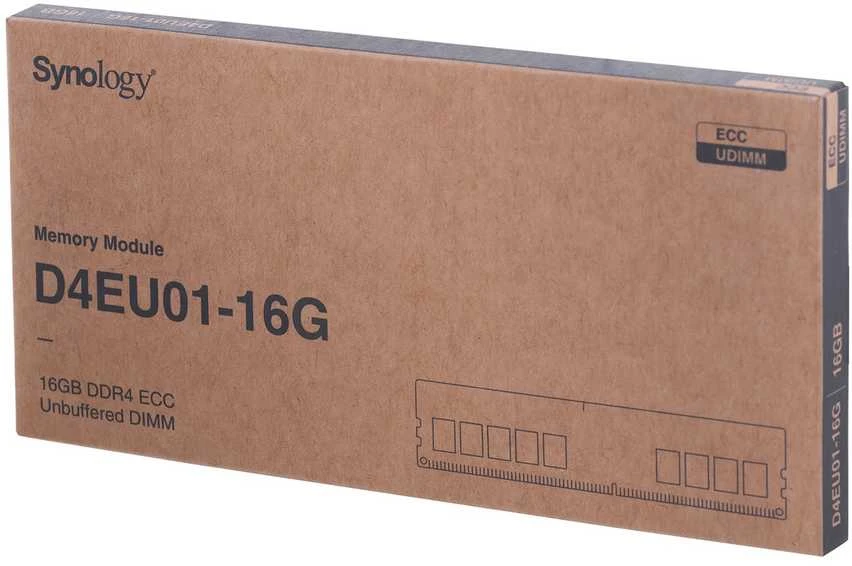 RAM „Synology D4EU01-16G“ atminties modulis 16 GB 1 x 16 GB DDR4 2666 MHz ECC