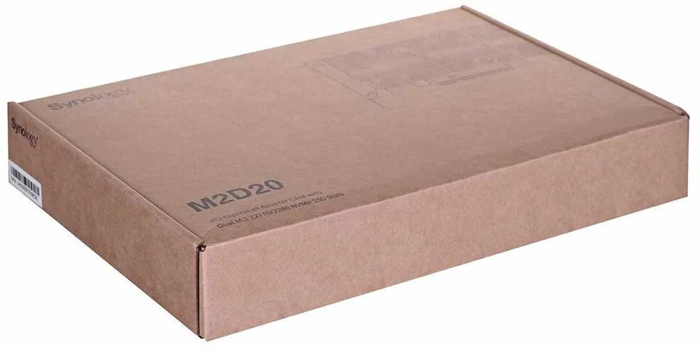 Synology Sinologija | M2D20 | Dviejų lizdų M.2 NCMe PCIe SSD adapterio kortelė grynųjų pinigų pagreitinimui GT/s | PCIe 3.0 x 8