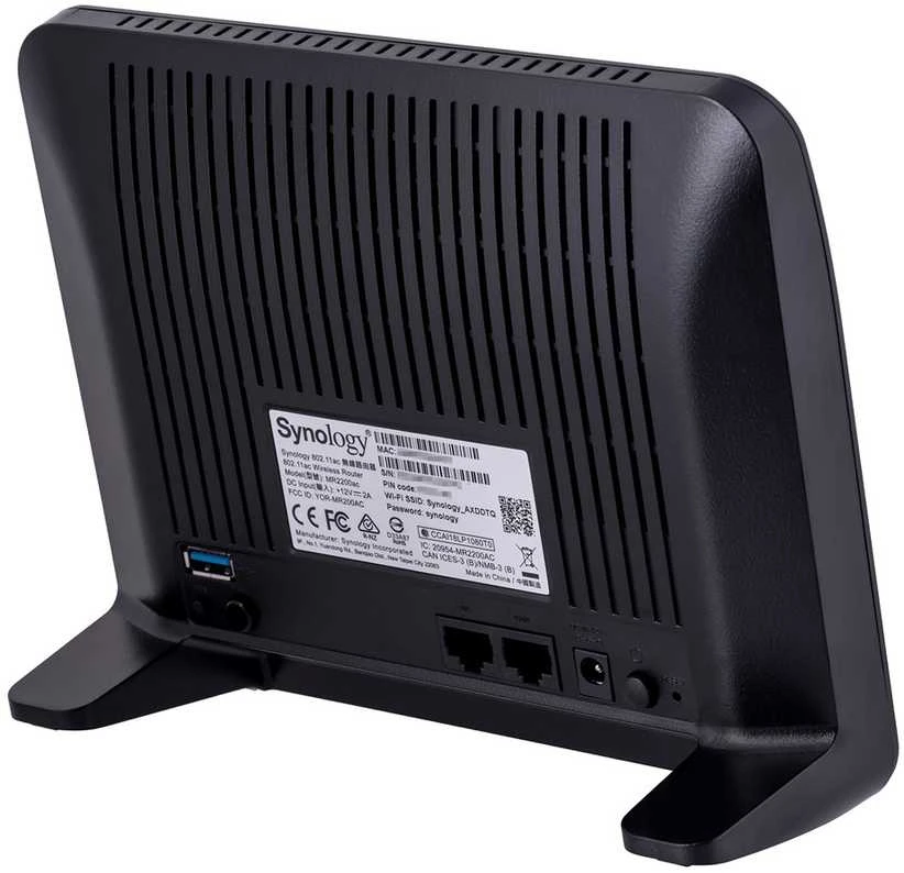 Modemas Maršrutizatorius Synology MR2200ac (xDSL (cable connector LAN), 2,4 GHz, 5 GHz)