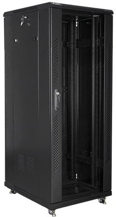 LANBERG FF01-6832-12B-KPL laisvai pastatomas stovas 19 colių išmontuojamas plokščias paketas 32U/600x800mm juodas