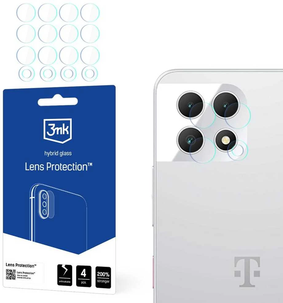 3MK objektyvo apsauga T-MOBILE T PHONE 2 5G kameros objektyvo apsauga 4 vnt.