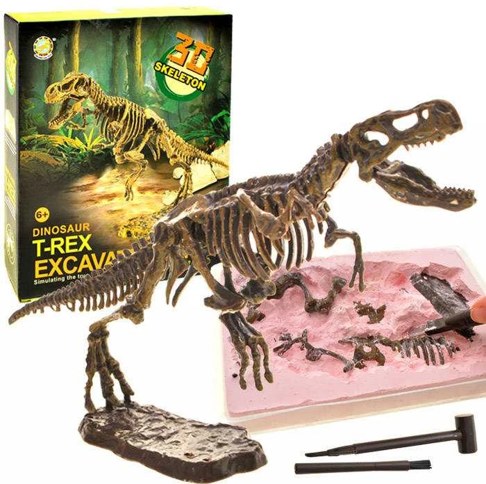 Jokomisiada 3D dinozauro skeleto rinkinys