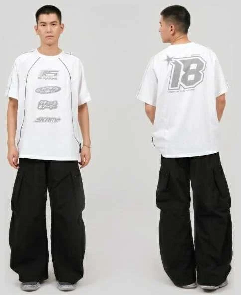 T-shirt Skinarma Delta L baltos spalvos