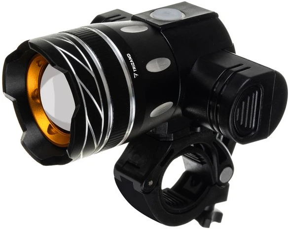 Trizand T6 USB dviračio žibintas + galinis žibintas 23681