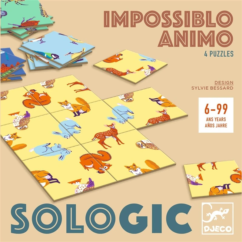 Djeco Loginis žaidimas - Impossiblo - Gyvūnai