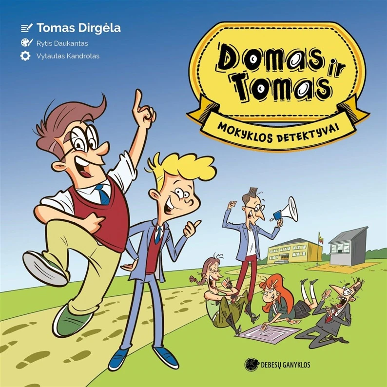 None Nežinomas Stalo žaidimas DOMAS IR TOMAS Mokyklos Detektyvai