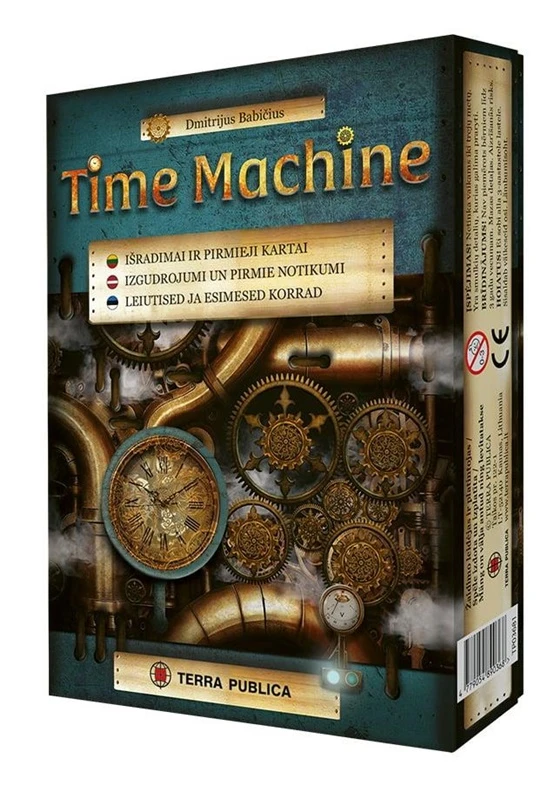 None Terra Publica Žaidimas Time Machine. Išradimai ir pirmieji kartai