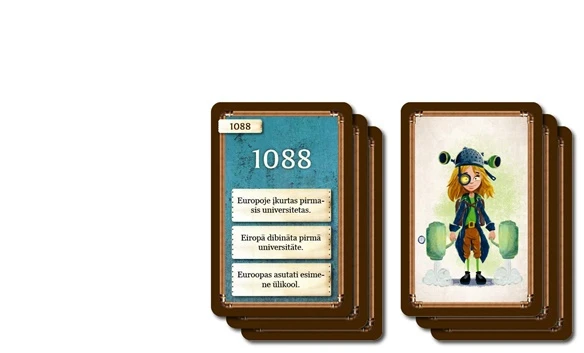 None Terra Publica Žaidimas Time Machine. Išradimai ir pirmieji kartai