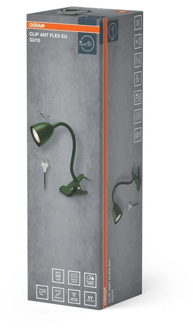 Table lamp Osram. GU10. žalias