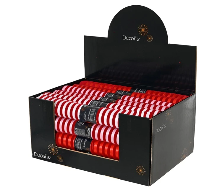 Tablecloth rectangular Decoris Stripes. 200 cm x 35 cm