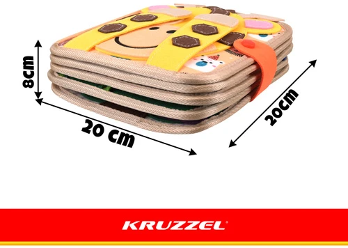 Tablica manipulacyjna - żyrafa Kruzzel