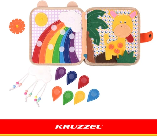 Tablica manipulacyjna - żyrafa Kruzzel