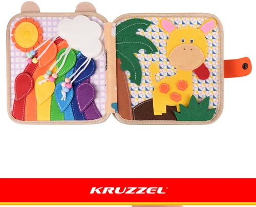 Tablica manipulacyjna - żyrafa Kruzzel