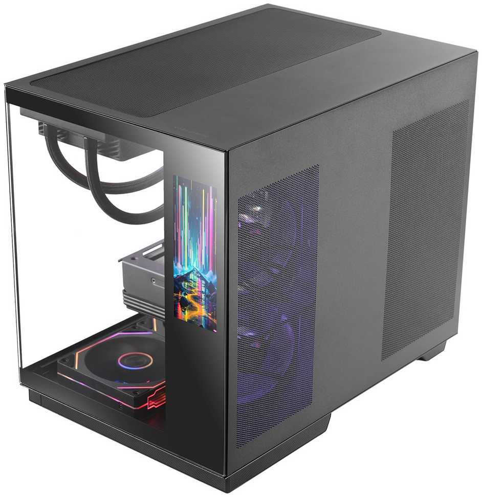 „Tacens Mars Gaming MCMIRAGE“ kompiuterio korpusas „Midi Tower“ Juodas