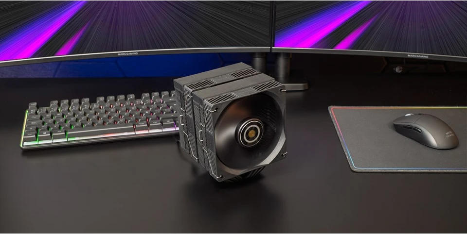 tacens Mars Gaming MCPU-X26PRO Processor Oro vėsintuvas 12 cm Juodas 1 pc(s)