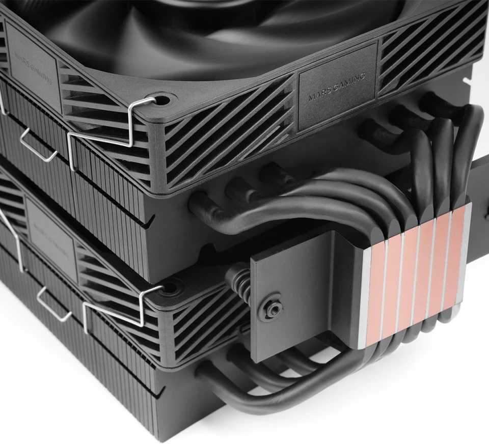 tacens Mars Gaming MCPU-X26PRO Processor Oro vėsintuvas 12 cm Juodas 1 pc(s)