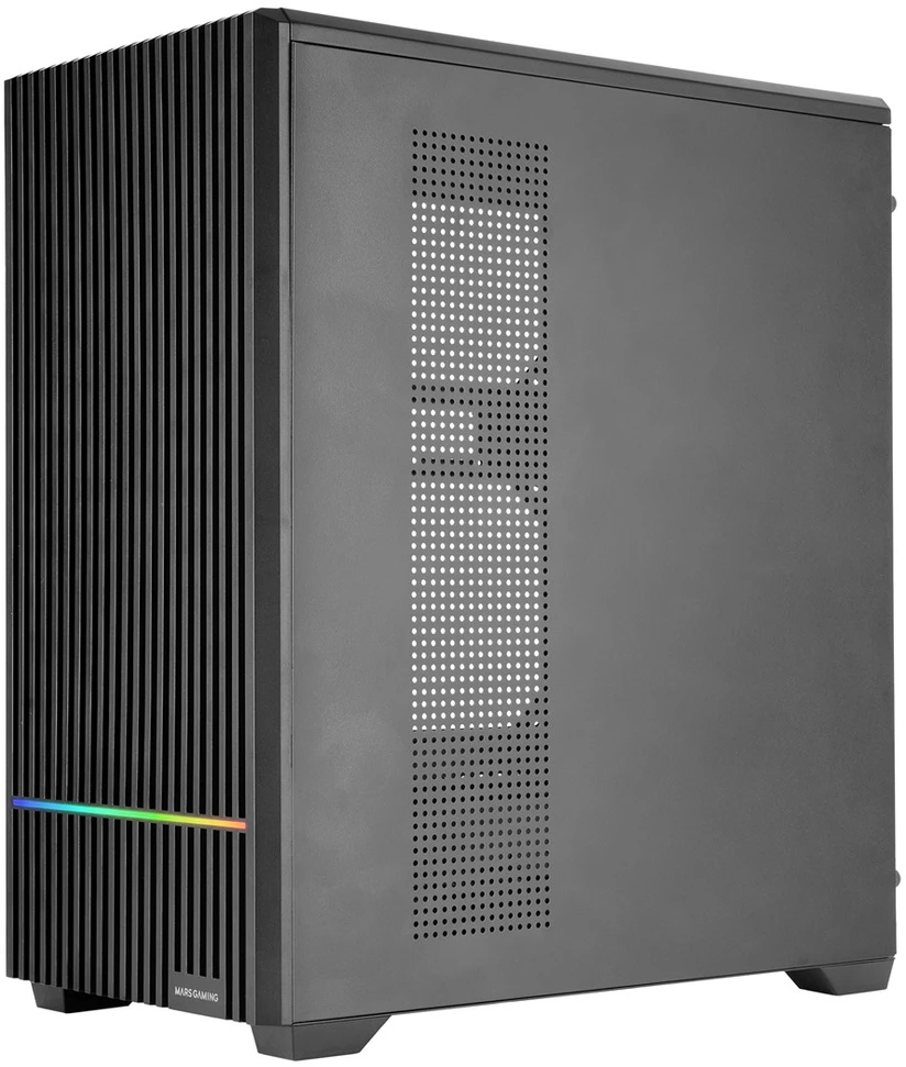 tacens Mars Gaming MCQUANTUM kompiuterio dėklas Midi Tower Juodas