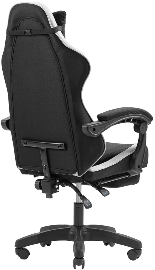 tacens Mars Gaming MGC-X Fabric PC gaming chair Padded seat Juodas, Baltas
