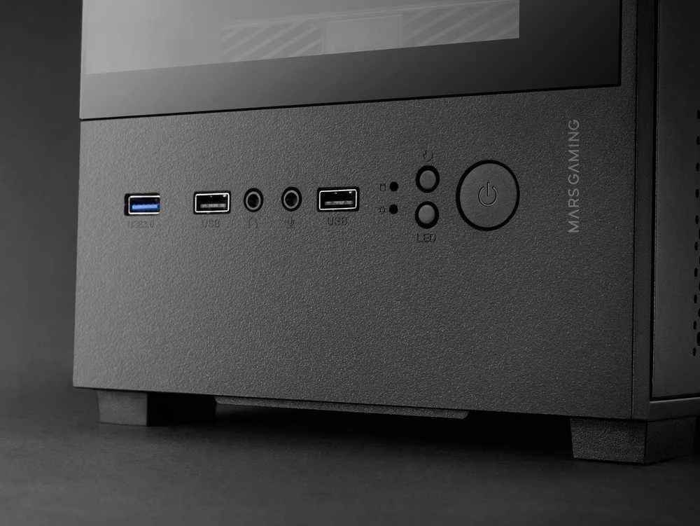 Tacens Mars Gaming MC-SE2 Mini Tower Juodas