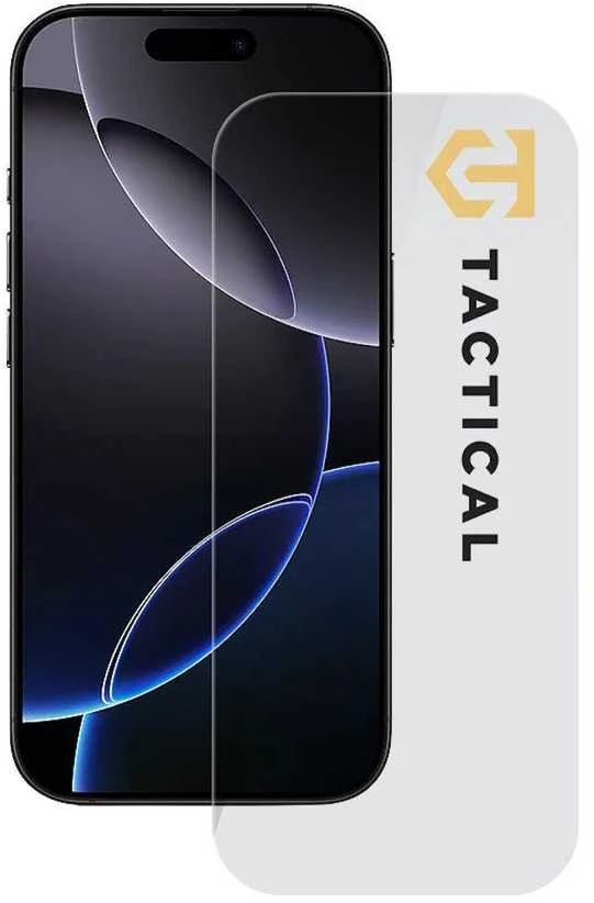 Tactical apsauginis stiklas Shield 2.5D skirtas Apple iPhone 16 Pro skaidrus