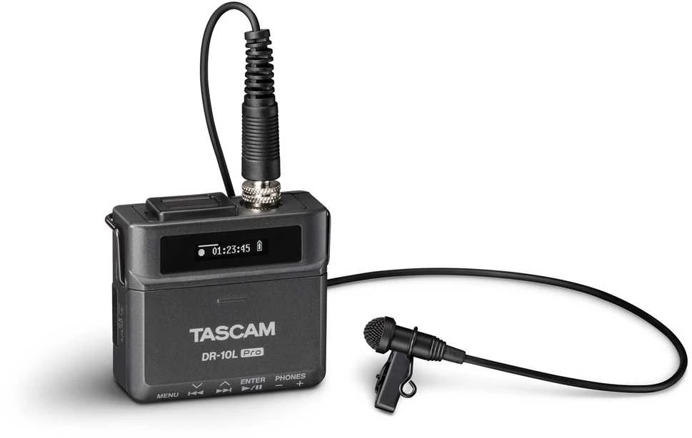 Skaitmeninis Diktofonas - Tascam DR-10L Pro su Lavalier Mikrofonu