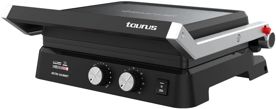 Taurus Bistro Gourmet 2600 W 2-in-1 kontaktinė grilio keptuvė