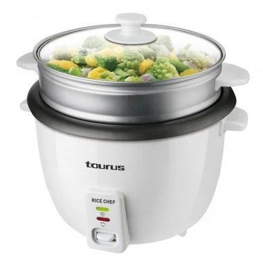 Taurus RICE CHEF rice cooker 1.8 L 700 W Pilkas, Baltas