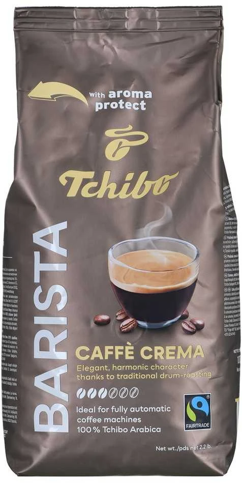Kavos pupelės Tchibo Barista Caffè Crema, 1kg