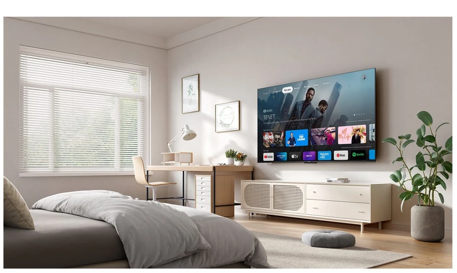 TCL P6K 43P6K TV 109.2 cm (43") 4K Ultra HD Smart TV Wi-Fi Metallic