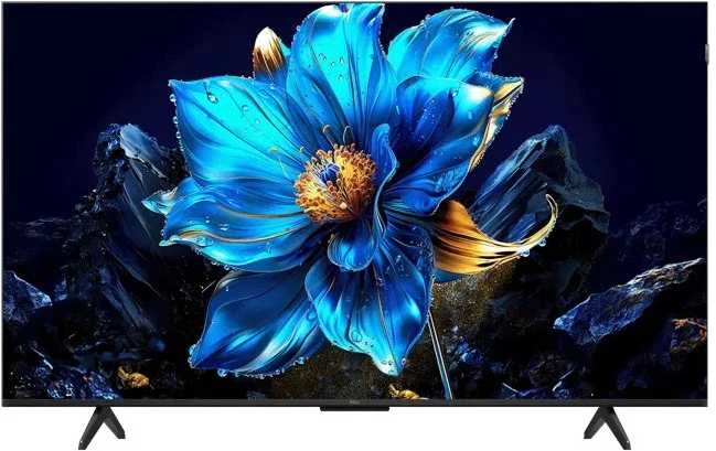 TCL 4K QLED televizorius | 50T69C | 50 | Išmanusis televizorius | „Google TV“ | UHD | Juodas