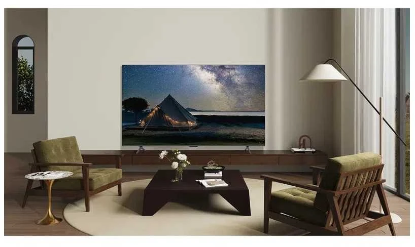TCL 4K QLED televizorius | 50T69C | 50 | Išmanusis televizorius | „Google TV“ | UHD | Juodas