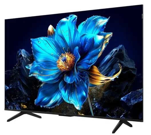 Televizorius TCL 4K QLED TV | 55T69C | 55 | Smart TV | Google TV | UHD | Juodas