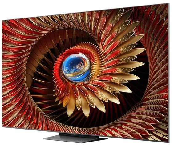 Televizorius TCL 75C8K TV 190.5 cm (75") 4K Ultra HD Smart TV Wi-Fi 4500 cd/m² Juodas