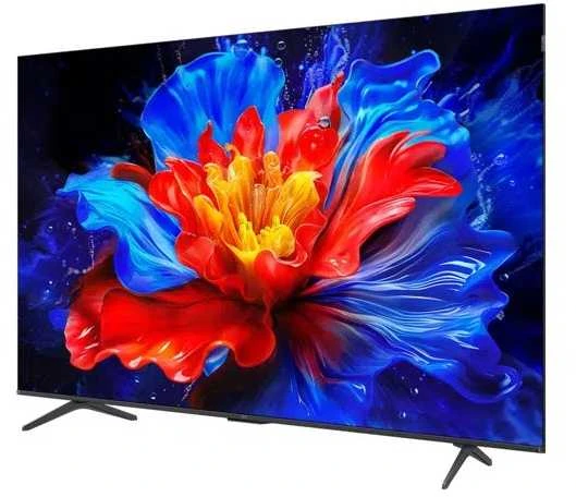 TCL 4K QLED televizorius | 75T8C | 75 | Išmanusis televizorius | „Google TV“ | Juoda
