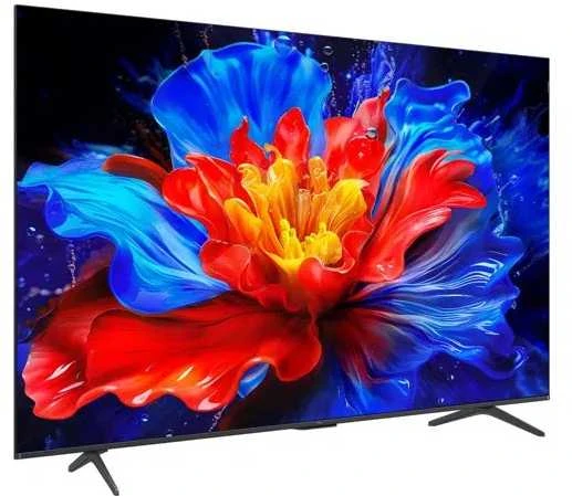 TCL 4K QLED televizorius | 75T8C | 75 | Išmanusis televizorius | „Google TV“ | Juoda