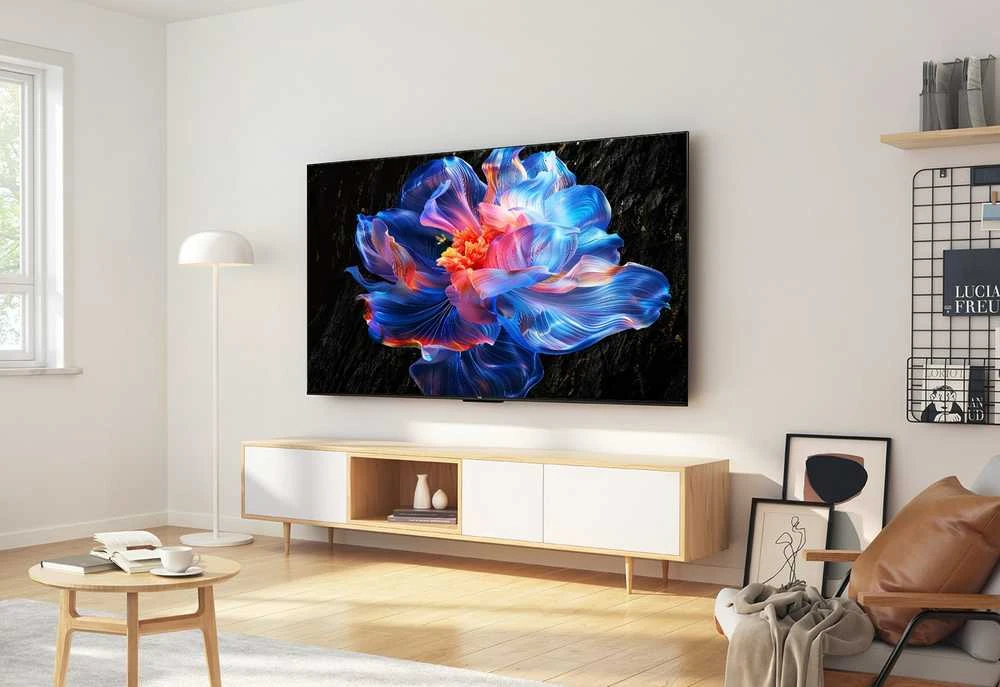 Televizorius TCL LED 4K TV | 75V6C | 75 | Smart TV | Google TV | UHD | Juodas