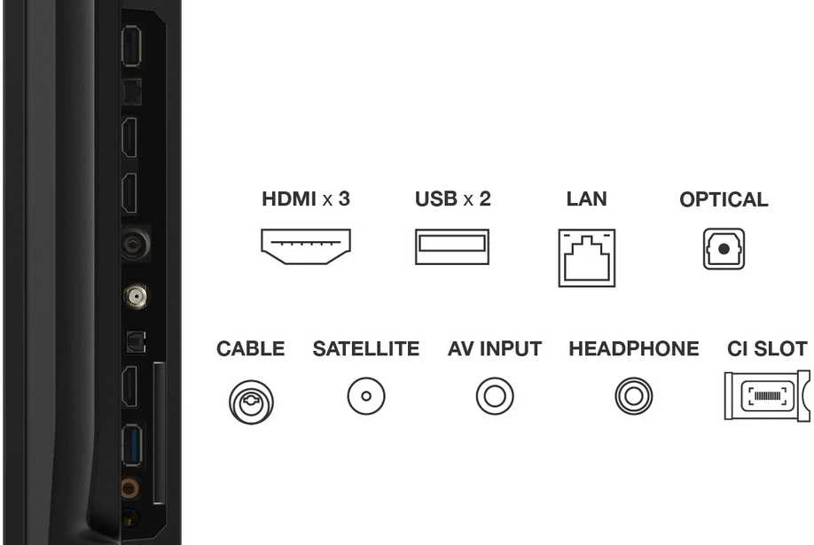 Televizorius TCL P655 75P655 4K LED Google TV