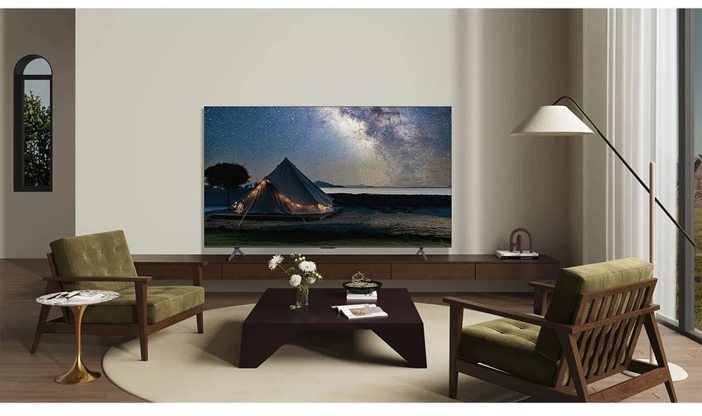 Televizorius TCL 4K QLED TV | 43T69C | 43 | Smart TV | Google TV | UHD | Juodas