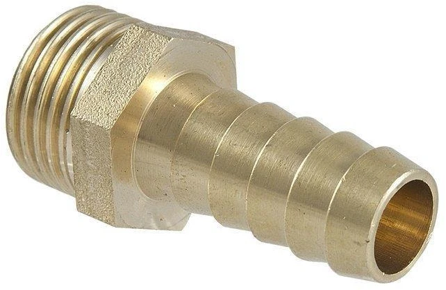 Tdm Brass Sujungimas žarnai 468E, 1 1/4" x 40 mm, išorinis sriegis