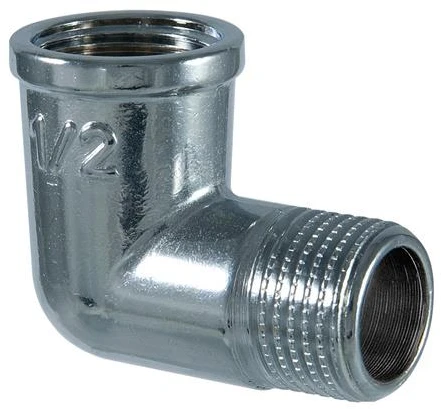 Tdm_Brass Alkūnė 210PC, TDM Brass, 1/2", vidinis/išorinis sriegis