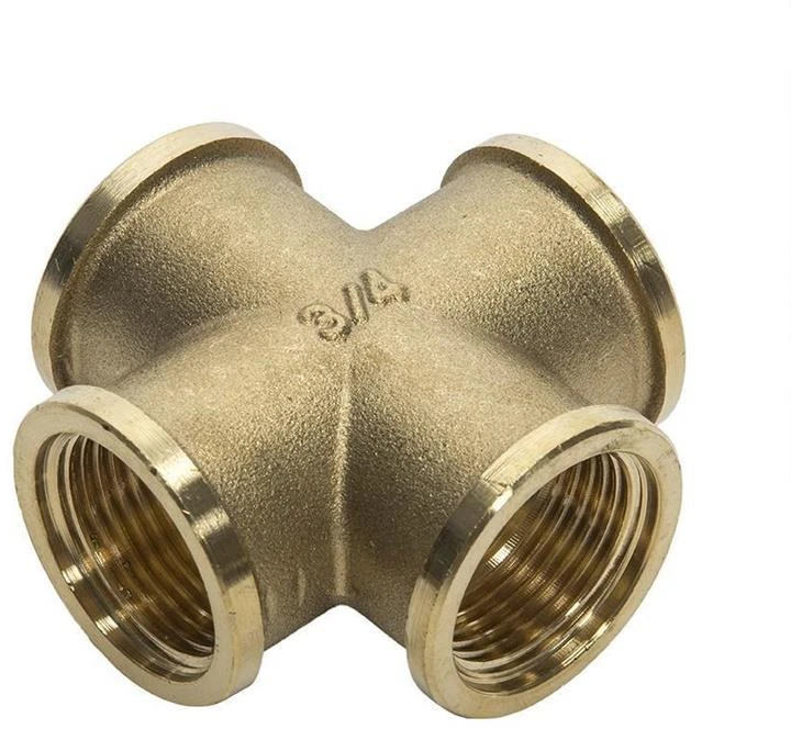 Tdm Brass Keturšakis 204, ¾", vidiniai sriegiai