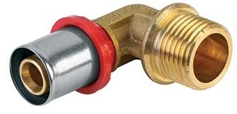 Tdm Brass Tdm_Brass Presuojamoji alkūnė 1675, 20 mm x 1/2″, išor. sriegis