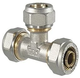 Tdm_Brass Užveržiamas trišakis 1045, TDM Brass, 26 mm