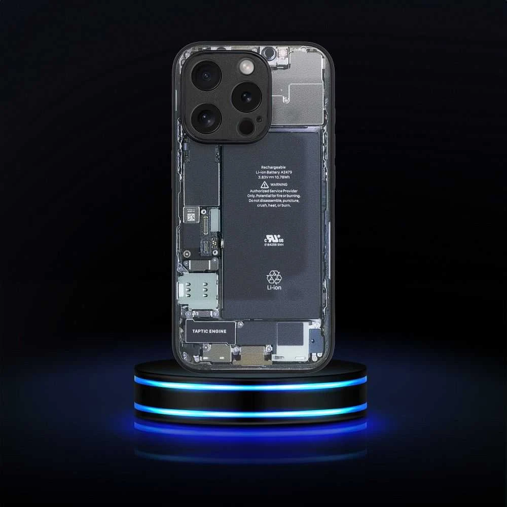 OEM dėklas, skirtas „iPhone XS Tech“ dizainui 2