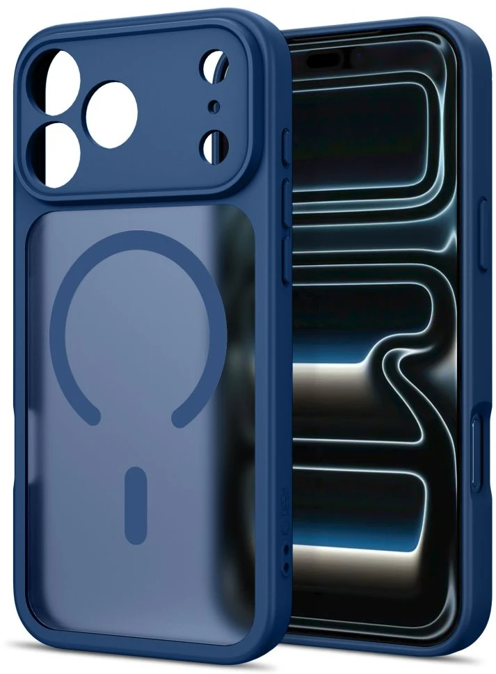 Dėklas Tech-Protect BasicMag MagSafe Case for iPhone 17 Pro / 18 Pro - Dark Mėlyna Matte