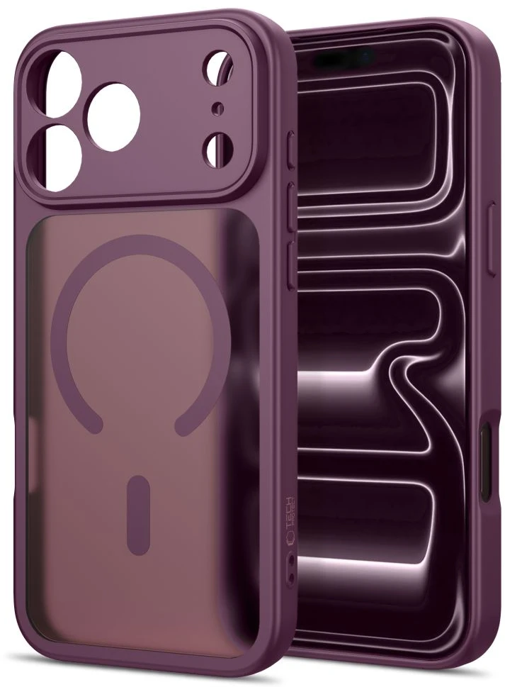 Dėklas Tech-Protect BasicMag MagSafe Case for iPhone 17 Pro / 18 Pro - Burgundy Matte