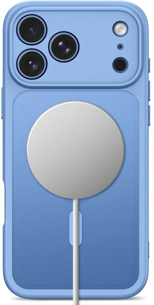 Tech-Protect BasicMag MagSafe dėklas, skirtas iPhone 17 Pro / 18 Pro – šviesiai mėlynas matinis